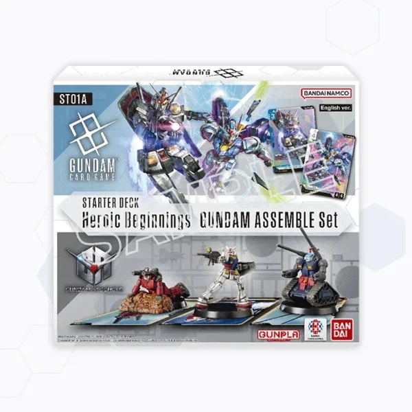 Set de démarrage Gundam Assemble - ST01 Heroic Beginnings EN