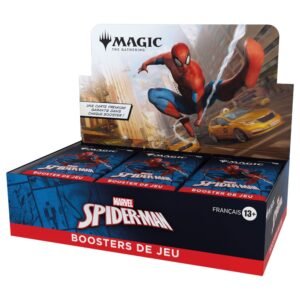 Boite de boosters de jeu - Spider-Man FR