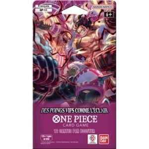 One Piece Card Game - Pack de Booster Blister OP-11 Des poigts vifs comme l'éclair - FR