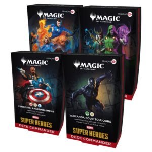 MTG - Marvel Super Heroes Deck Commander Display - FR