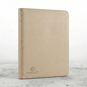 WiseGuard Zip Toploader Binder 3X3 (216) sable