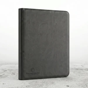 WiseGuard Zip Toploader Binder 3X3 (216) noir